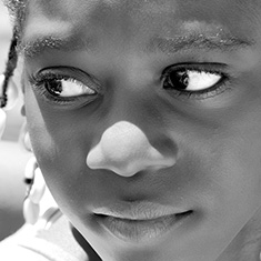 Young girl's portrait