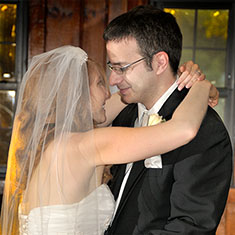 Bride and Groom first dance